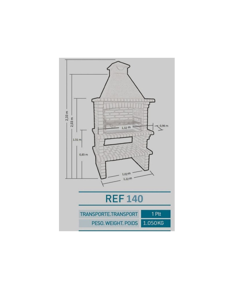 Barbacoa Ref 140 Home