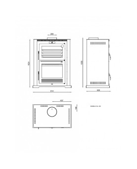 ESTUFA/HORNO HL-100 Estufas FM
