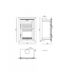 HORNO HLI-100 Estufas FM