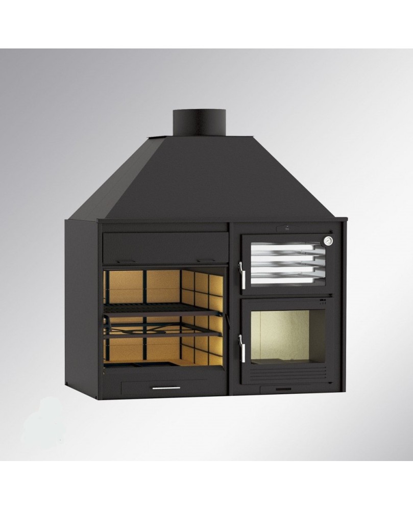 Barbacoa con horno Fusión 160