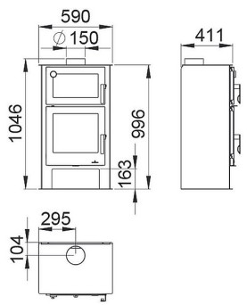 Estufa GIJON-H Estufas Bronpi