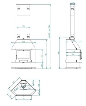 CHIMENEA C-300-R Home