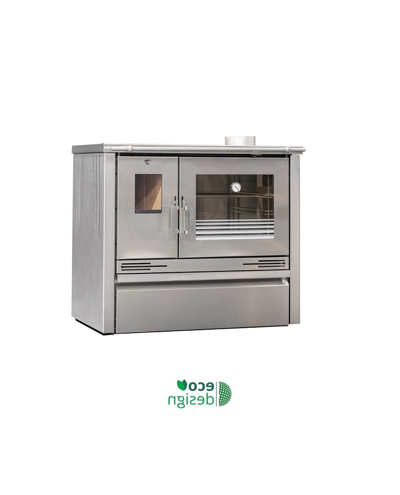 Cuina de llenya ME16 INOX PV Cuines de llenya Metlor