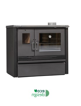 Cocina a leña ME16 BLACK PV Cocinas a leña Metlor