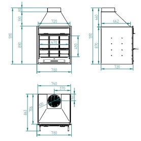 Barbacue BF-70 Barbacues