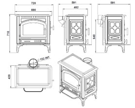 Estufa Levante Estufas Lacunza