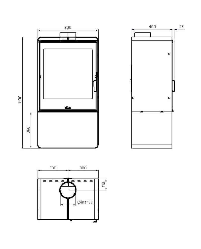 Atlantic 613 oven Estufas Lacunza