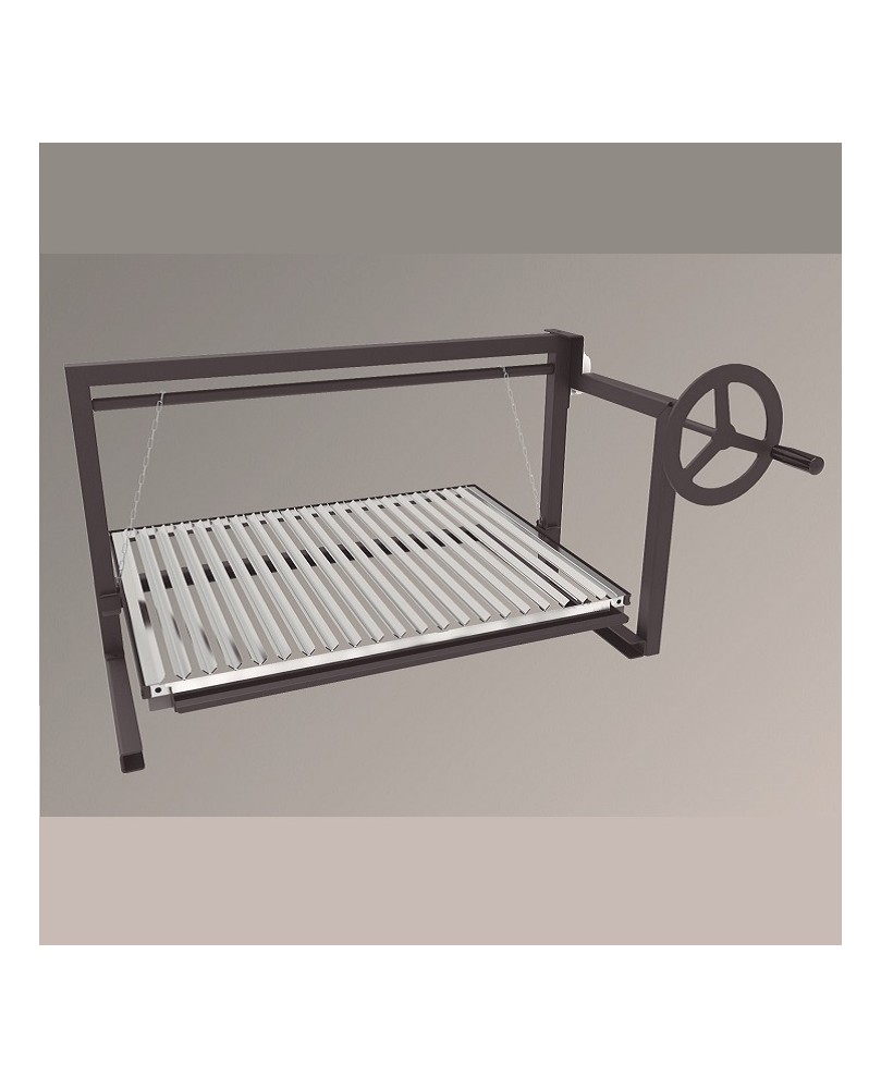 Liftable mobile barbecue grill BF90 Barbecues and metal ovens